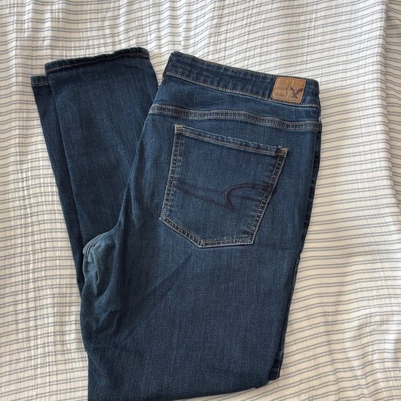 American Eagle Outfitters Denim - American Eagle Outfitters Indigo Straight Leg Jeans